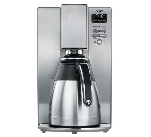 Cafeteira Oster Programável Gourmet Inox Menor preço em Cafeteira Oster Programável Gourmet Inox