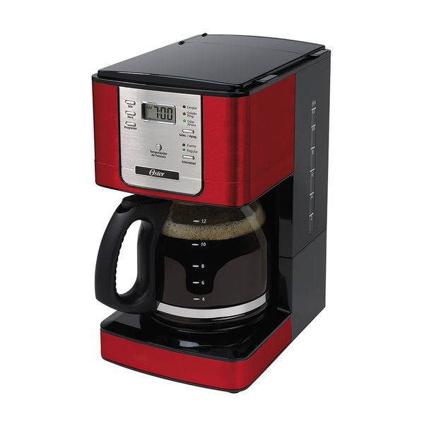 Cafeteira Oster Programável 1,5L Red Flavor - 220V