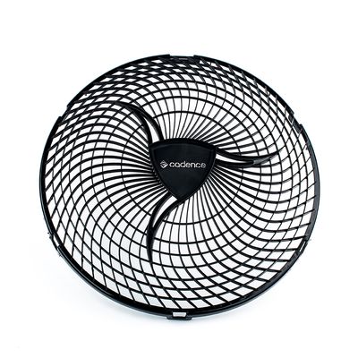 Grade Cadence Frontal Preta com 30cm para Ventilador de 30cm