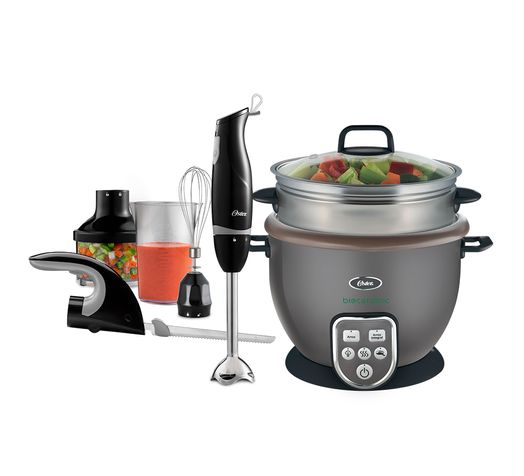 Kit Multiuso Panela Elétrica e Mixer Oster Menor preço em Kit Multiuso Panela Elétrica e Mixer Oster
