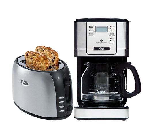 Kit Flavor Cafeteira e Torradeira Inox Oster Menor preço em Kit Flavor Cafeteira e Torradeira Inox Oster