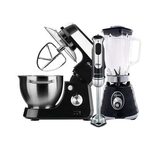 Kit Black Premium Batedeira - Liquidificador - Mixer Oster Menor preço em Kit Black Premium Batedeira - Liquidificador - Mixer Oster