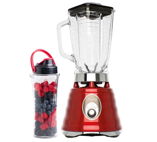 Kit Osterizer Vermelho - Liquidificador e Jarra Blend N Go Menor preço em Kit Osterizer Vermelho - Liquidificador e Jarra Blend N Go