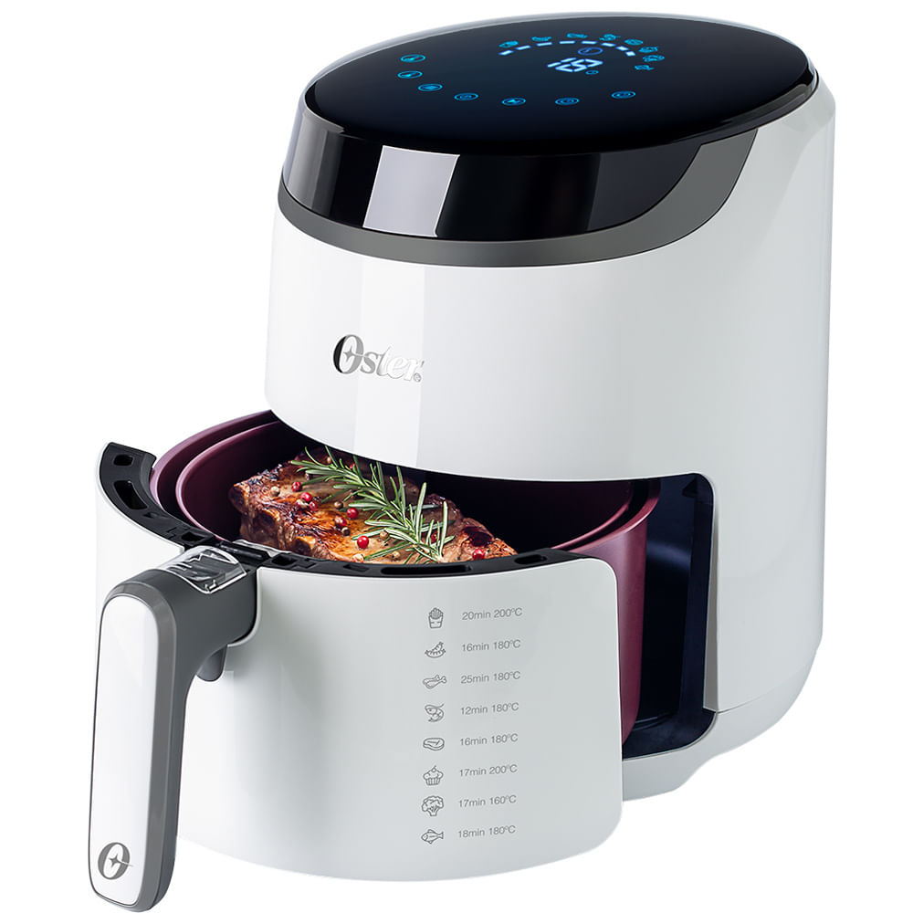 Fritadeira Digital Fryer Oster com Painel Touch Oster OsterBrasil