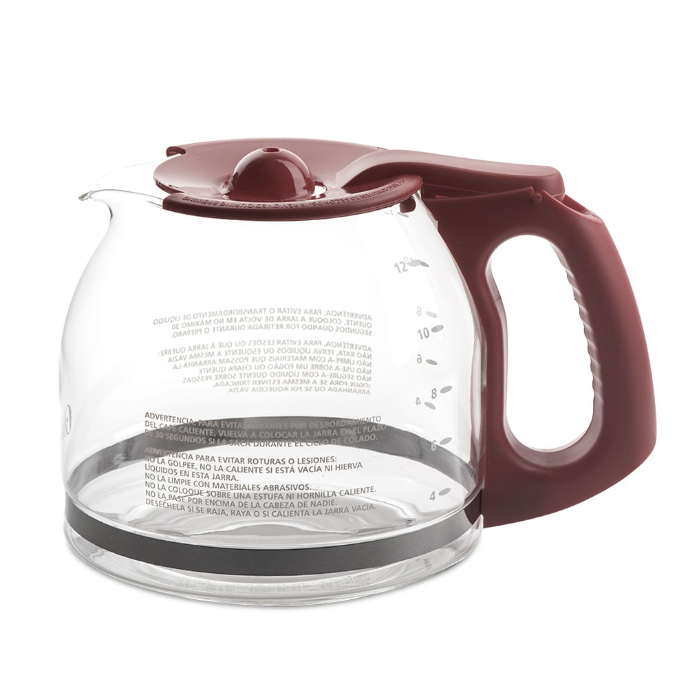 Jarra de Vidro para Cafeteira Oster  Red Cuisine