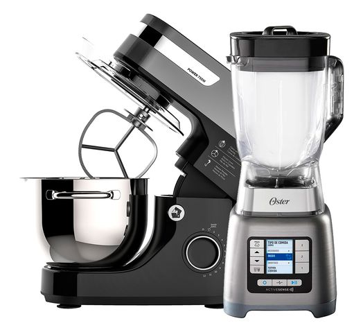 Kit Batedeira Planetária e Liquidificador Active Sense Oster Menor preço em Kit Batedeira Planetária e Liquidificador Active Sense Oster