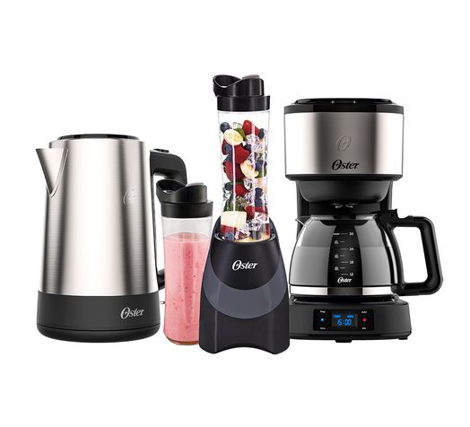 Kit Black Inox Blender - Cafeteira - Chaleira Oster é ruim? Kit Black Inox Blender - Cafeteira - Chaleira Oster é boa?