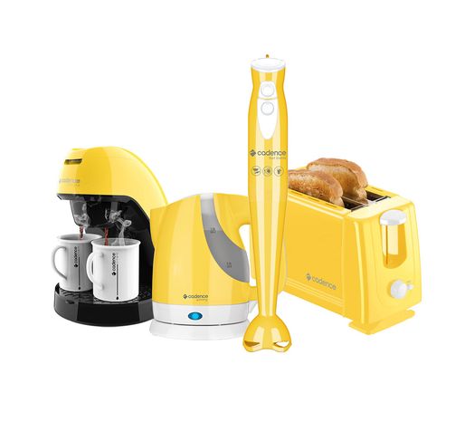 Kit Cadence Colors Amarelo Simmy Menor preço em Kit Cadence Colors Amarelo Simmy