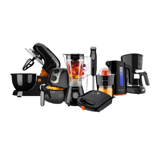 Kit Black Cozinha Completa Cadence II Menor preço em Kit Black Cozinha Completa Cadence II