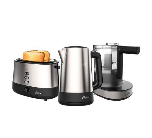 Kit Cozinha Black Inox Oster Menor preço em Kit Cozinha Black Inox Oster