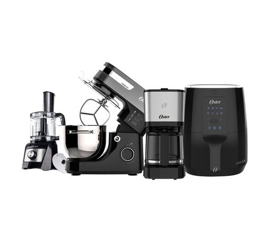 Kit Cozinha Completa Black Inox Oster Menor preço em Kit Cozinha Completa Black Inox Oster
