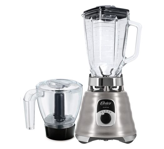 Kit New Osterizer Aço Escovado - Liquidificador e Base Processadora Oster Menor preço em Kit New Osterizer Aço Escovado - Liquidificador e Base Processadora Oster