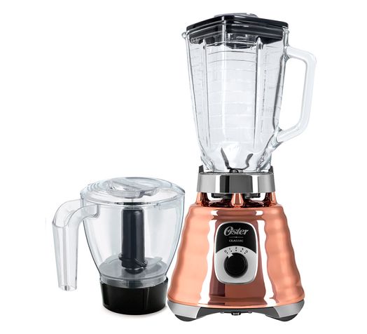 Kit New Osterizer Cobre - Liquidificador e Base Processadora Oster Menor preço em Kit New Osterizer Cobre - Liquidificador e Base Processadora Oster