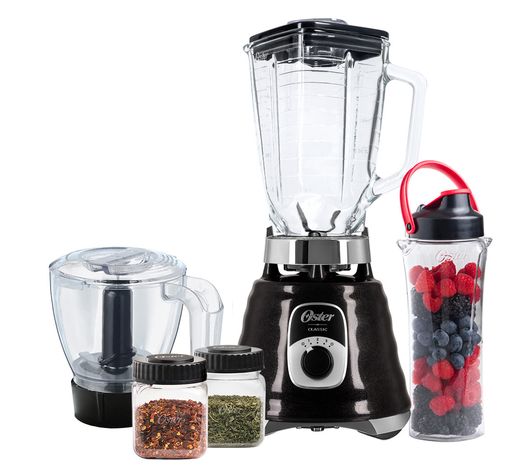 Kit New Osterizer Black - Liquidificador e Acessórios Menor preço em Kit New Osterizer Black - Liquidificador e Acessórios