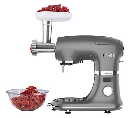 Kit Batedeira Planetária Cinza Digital com Moedor de Carne Oster é boa?
