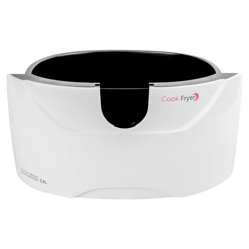 Gabinete Recipiente de Calor para Fritadeira 3,6L Cadence Cook Fryer Branca - FRT560