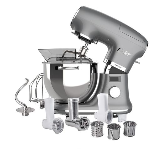 Kit Completo Batedeira Planetária Cinza Digital Multifuncional com Acessórios Oster Menor preço em Kit Completo Batedeira Planetária Cinza Digital Multifuncional com Acessórios Oster