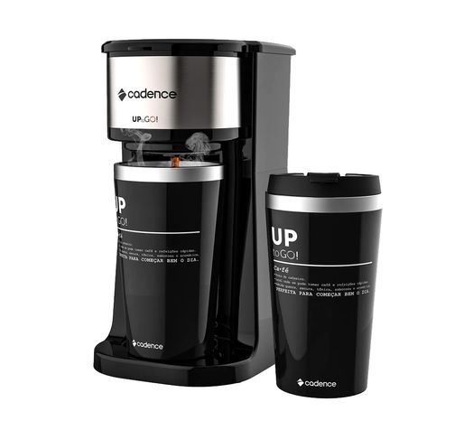 Cafeteira Elétrica Cadence To Go com 2 Copos Térmicos Menor preço em Cafeteira Elétrica Cadence To Go com 2 Copos Térmicos
