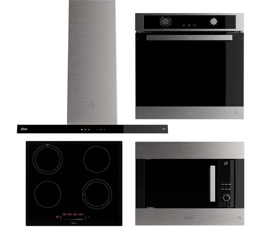Kit Cozinha Completa de Embutir Oster Black Inox Menor preço em Kit Cozinha Completa de Embutir Oster Black Inox