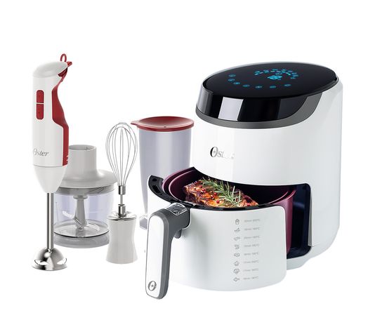 Kit Fritadeira Digital 3,2L e Mixer Delight Oster Menor preço em Kit Fritadeira Digital 3,2L e Mixer Delight Oster