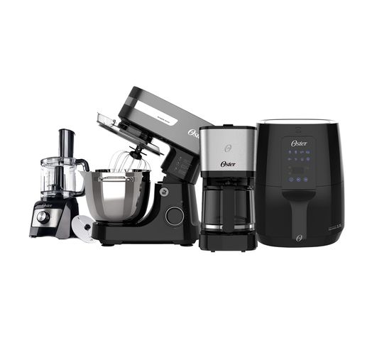 Kit Cozinha Completa Black Inox Oster III Menor preço em Kit Cozinha Completa Black Inox Oster III