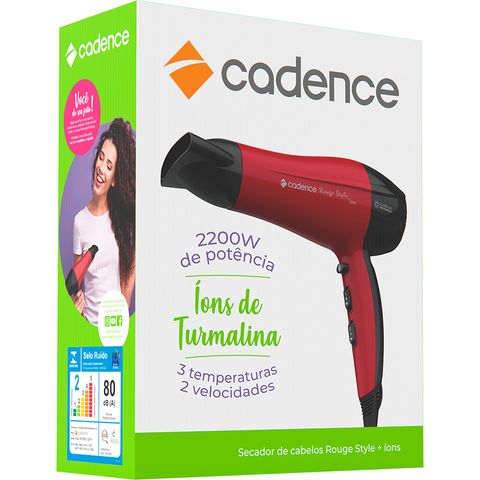 Secador de Cabelos Cadence Rouge Style II | Cadence - Cadence