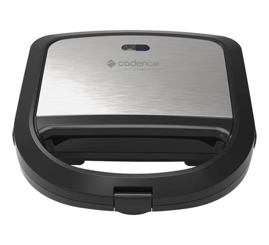Sanduicheira Elétrica Cadence Toast & Grill Prime Inox Menor preço em Sanduicheira Elétrica Cadence Toast & Grill Prime Inox