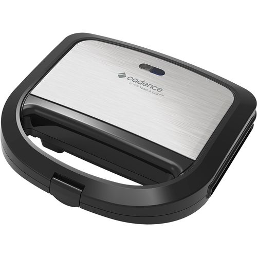 Sanduicheira Elétrica Cadence Toast & Grill Prime Inox