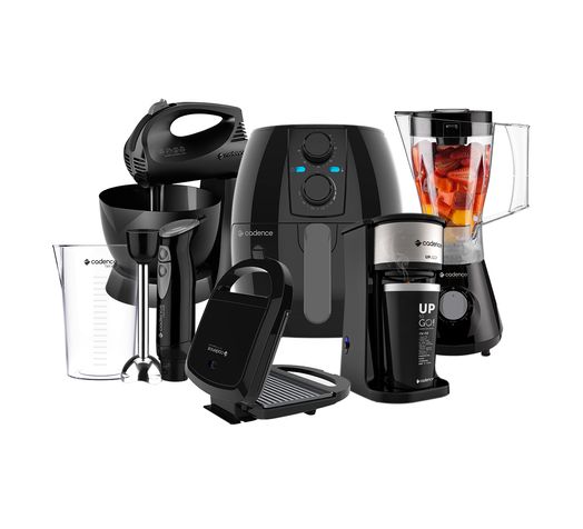Kit Cozinha Completa Cadence Black Menor preço em Kit Cozinha Completa Cadence Black