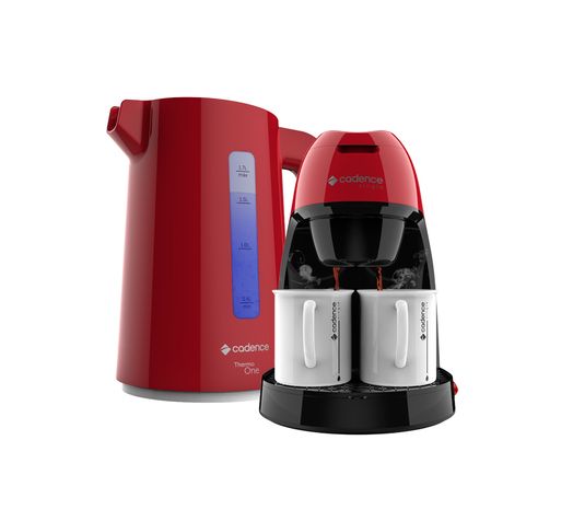 Kit Cadence Colors Vermelho - Cafeteira e Chaleira é ruim? Kit Cadence Colors Vermelho - Cafeteira e Chaleira é boa?
