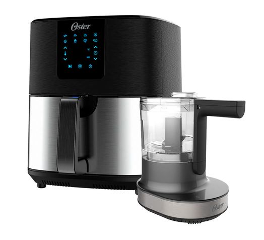 Kit Black Inox Fritadeira Ultra Digital e Processador Oster Menor preço em Kit Black Inox Fritadeira Ultra Digital e Processador Oster