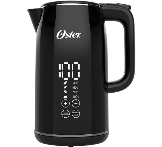 Chaleira Digital Oster Black 1,7L com Controle de Temperatura Menor preço em Chaleira Digital Oster Black 1,7L com Controle de Temperatura
