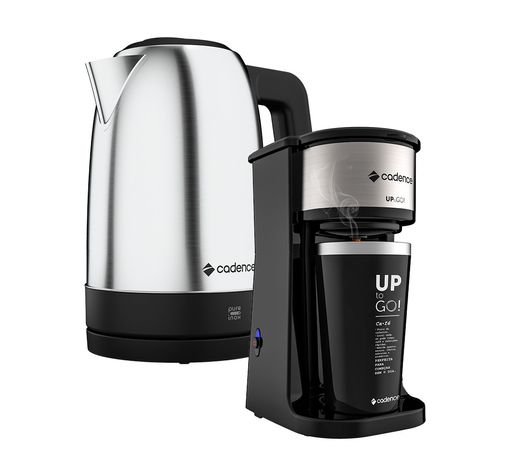 Kit Cafeteira Up To Go e Chaleira Elétrica Pure Inox Cadence é ruim? Kit Cafeteira Up To Go e Chaleira Elétrica Pure Inox Cadence é boa?