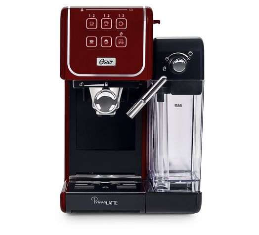 Cafeteira Espresso Oster PrimaLatte Touch Red para Cápsula, Pó e Sachê Menor preço em Cafeteira Espresso Oster PrimaLatte Touch Red para Cápsula, Pó e Sachê