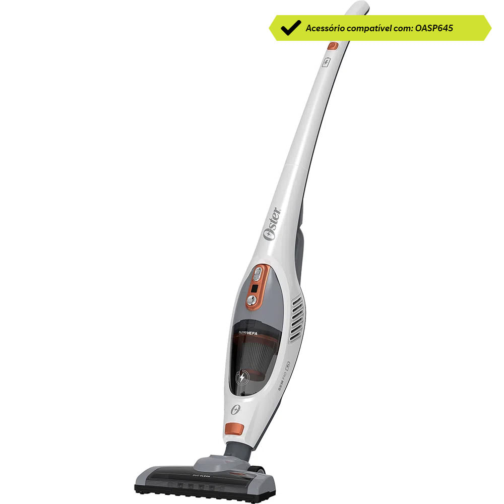 Bocal com Escova para Aspirador de Pó Oster White Duo Clean - Loja