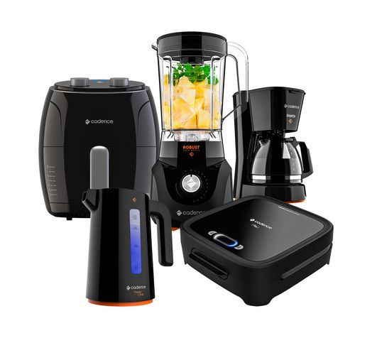 Kit Completo Cadence Click Black Menor preço em Kit Completo Cadence Click Black