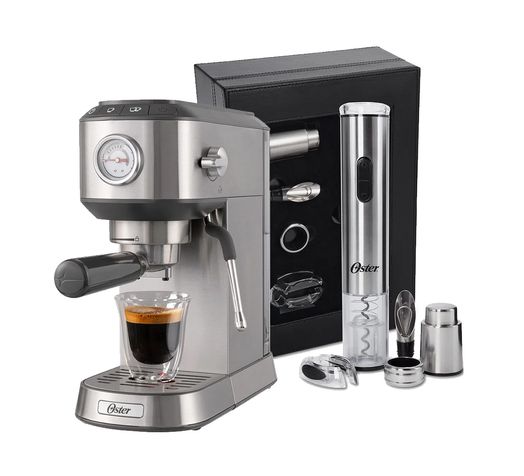 Kit Cafeteira Espresso Compacta e Kit Vinho Oster é ruim? Kit Cafeteira Espresso Compacta e Kit Vinho Oster é boa?