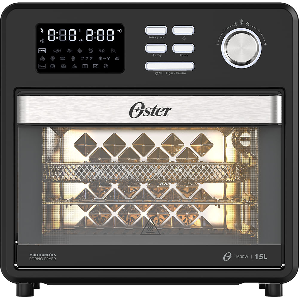 Fritadeira Oven Fryer 12L Oster 3 em 1 - Loja Oficial - OsterBrasil