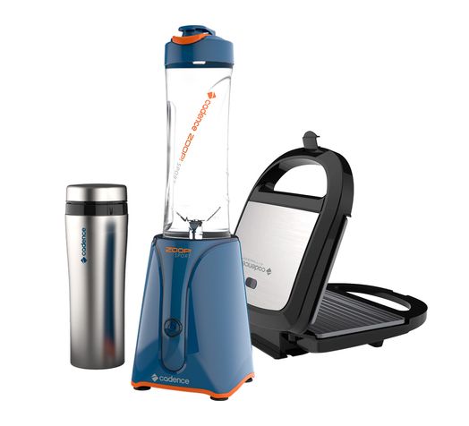 Kit Blender Zoop Sport Inox e Sanduicheira Prime Cadence Menor preço em Kit Blender Zoop Sport Inox e Sanduicheira Prime Cadence