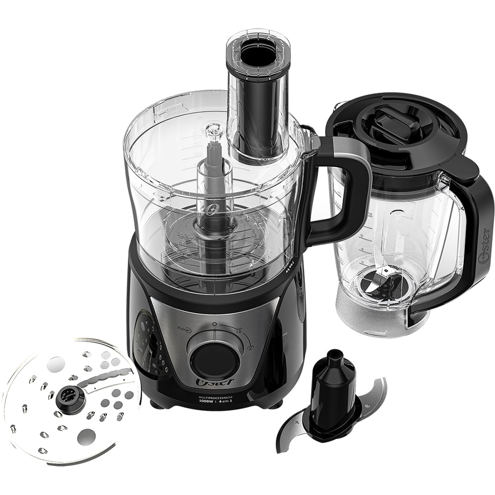 Multiprocessador de Alimentos Black 4 em 1 | Oster - Oster