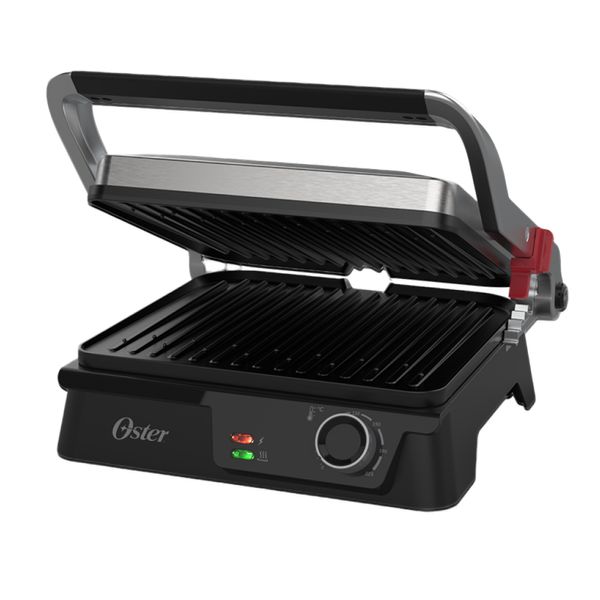 Grill Elétrico Multiuso Inox Oster 2 em 1 - 127V