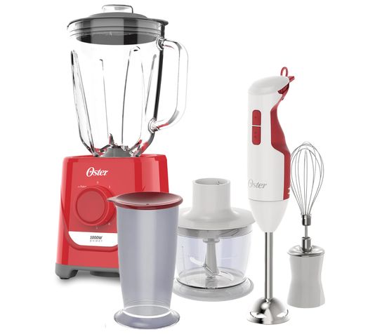 Kit Liquidificador Power 1,7L e Mixer Delight Oster Menor preço em Kit Liquidificador Power 1,7L e Mixer Delight Oster