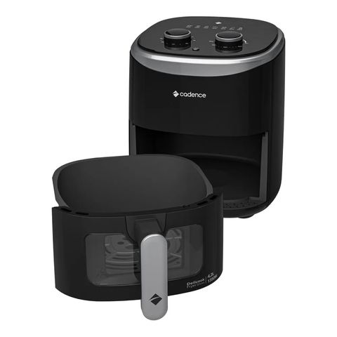Deydey　ok Fritadeira Sem Óleo 4,2L Cadence com Visor Delicook Fryer Show