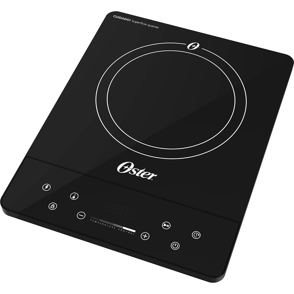 Cooktop de Indução 1 Boca Oster Touch Screen Portátil - Oster