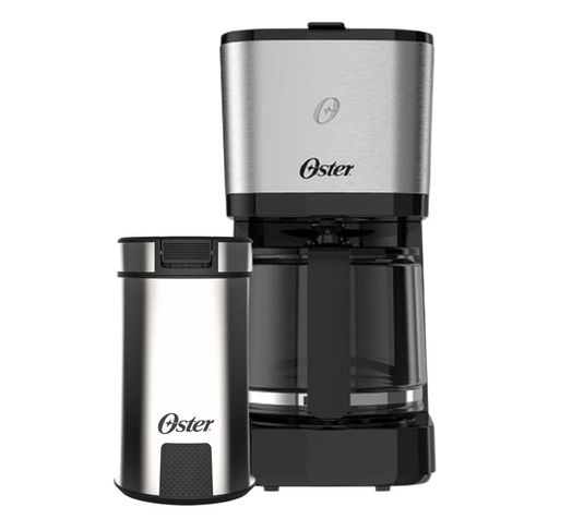 Kit Cafeteira Inox 1,2L e Moedor de Café Oster Menor preço em Kit Cafeteira Inox 1,2L e Moedor de Café Oster