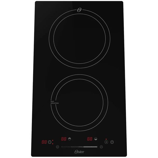 Cooktop de Indução 2 Bocas Oster Touch Screen 2 em 1 - 220V