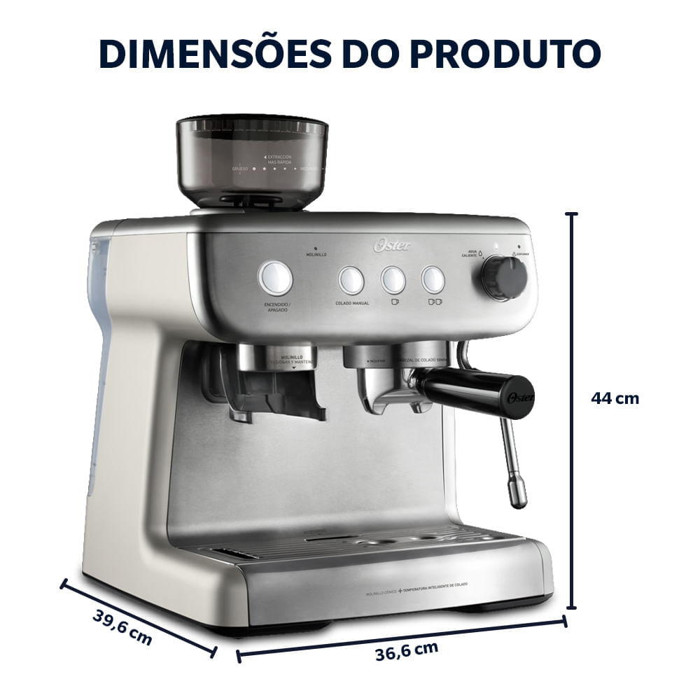 Cafeteira Espresso Oster Xpert Perfect Brew | Oster - Oster