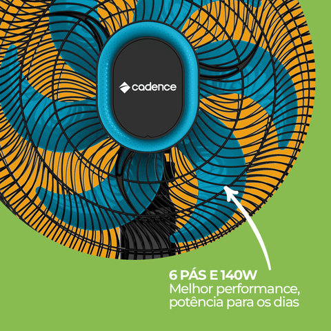 Ventilador Cadence Refresh Turbo Pro Coluna - Loja Oficial - Cadence