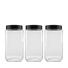 Kit-com-3-Potes-Quadrados-22L-Preto-Invicta