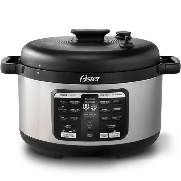 Panela de Pressão Elétrica Multifunções 5,7L Oster - 127V
